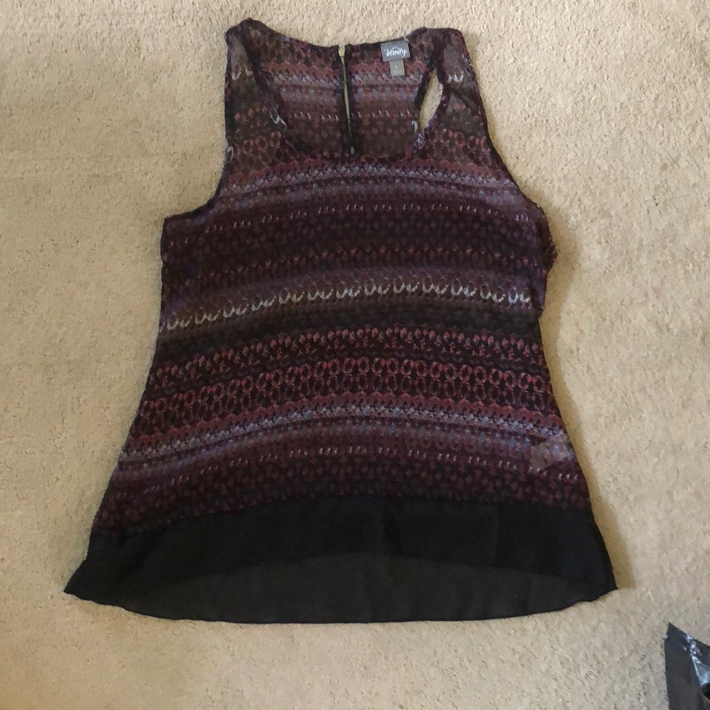 Vanity tank top